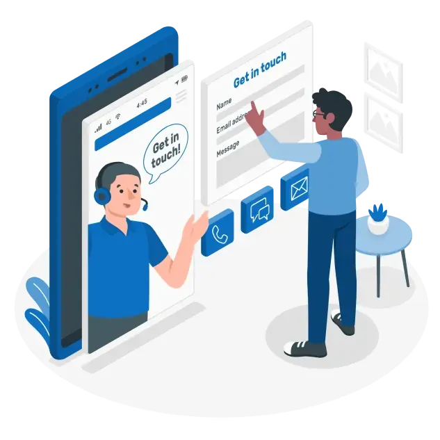 Get in Touch Illustration